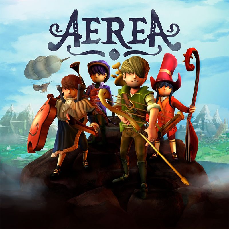 Front Cover for AereA (PlayStation 4) (download release)