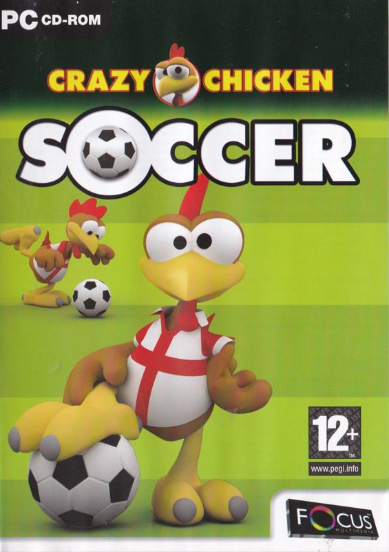 Front Cover for Crazy Chicken: Soccer (Windows) (Focus Multimedia release)