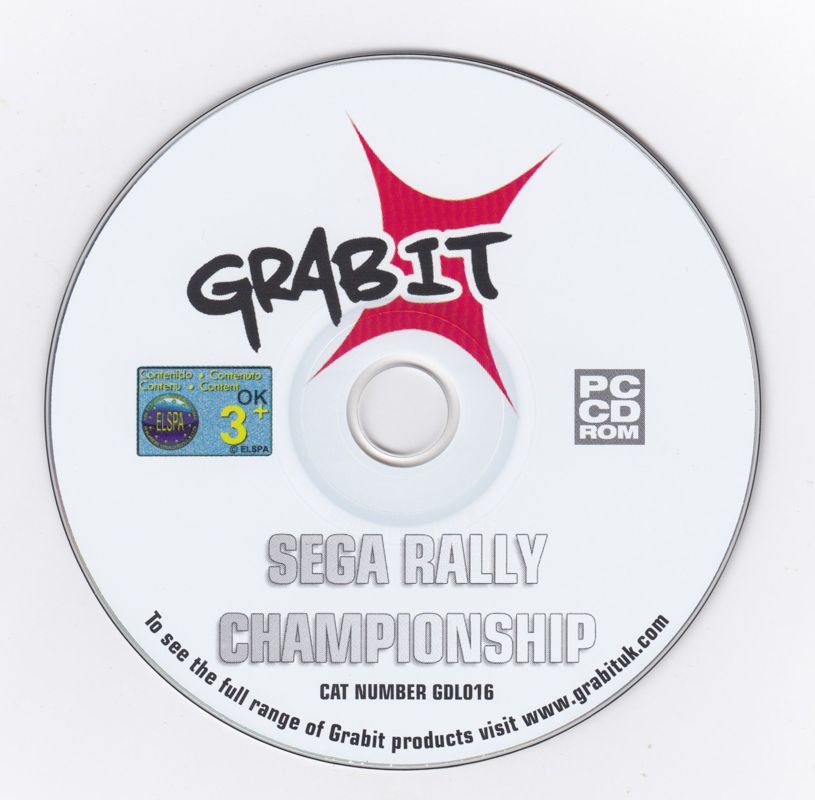 Media for SEGA Rally Championship (Windows) (Grabit release)