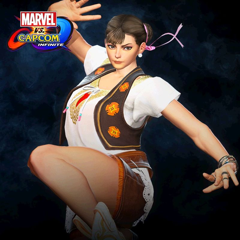 Front Cover for Marvel vs. Capcom: Infinite - Chun-Li Casual Costume (PlayStation 4) (download release)