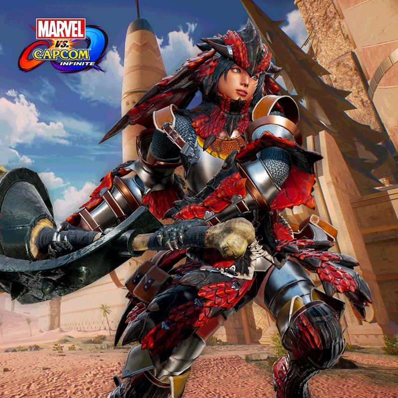 Front Cover for Marvel vs. Capcom: Infinite - Monster Hunter (PlayStation 4) (download release)