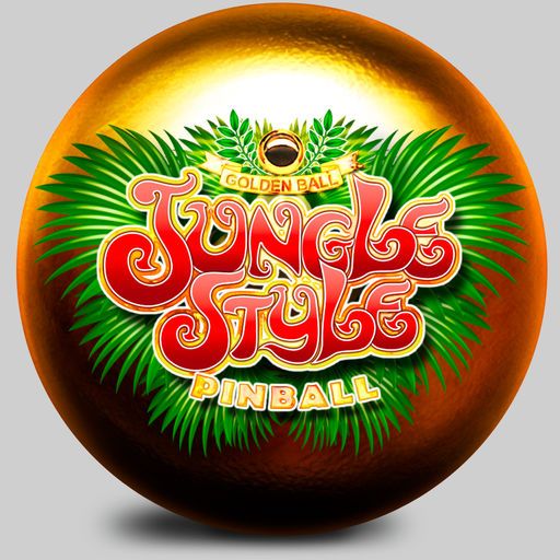 Front Cover for Jungle Style Pinball (iPad and iPhone)