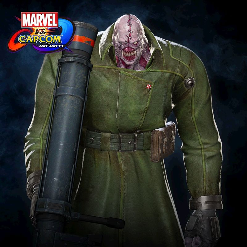 Front Cover for Marvel vs. Capcom: Infinite - Nemesis Tyrant Costume (PlayStation 4) (download release)