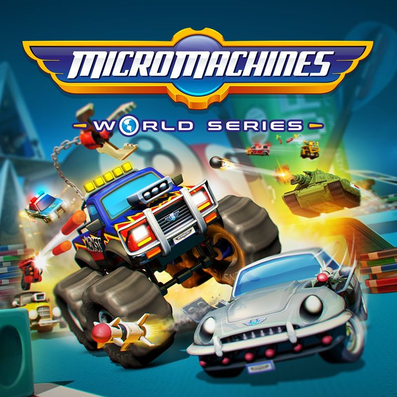 Front Cover for Micro Machines: World Series (PlayStation 4) (download release)