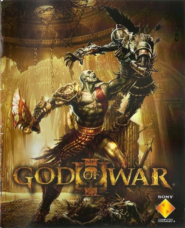Manual for God of War III (PlayStation 3) (Essentials release): Front