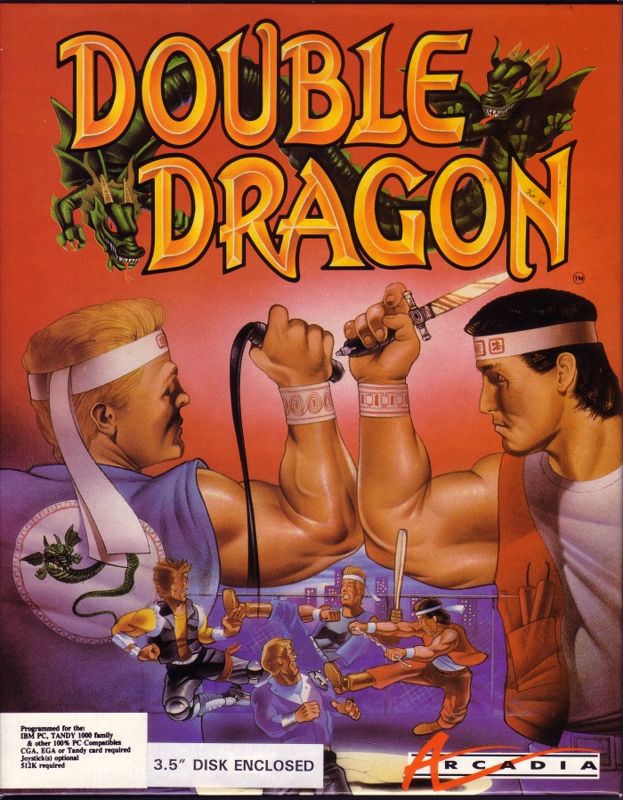Double Dragon Collection OpenBor, Custom Cover for Dreamcas…