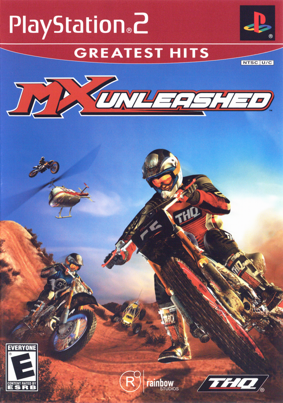Front Cover for MX Unleashed (PlayStation 2) (Greatest Hits)
