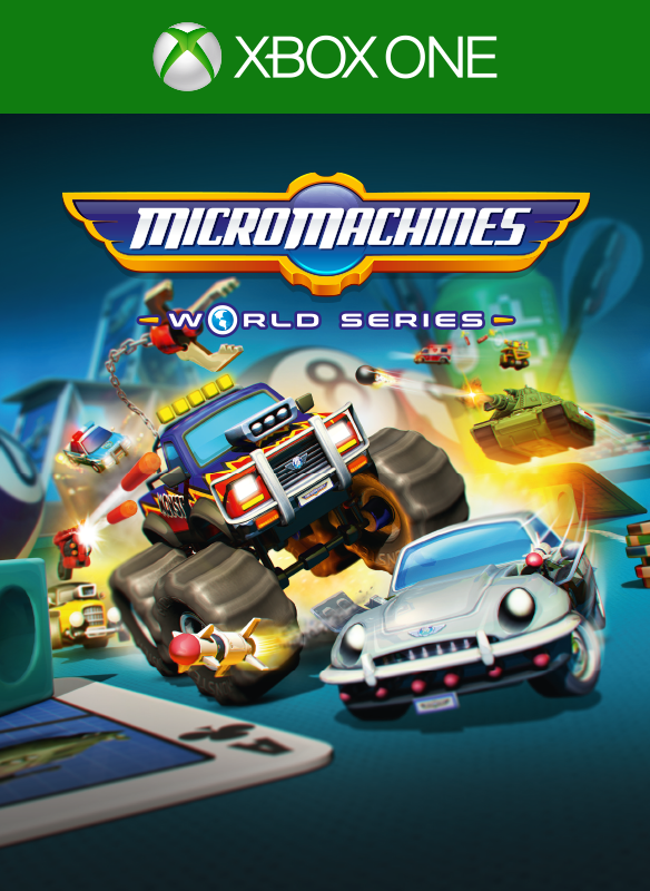 Front Cover for Micro Machines: World Series (Xbox One) (download release): 1st version