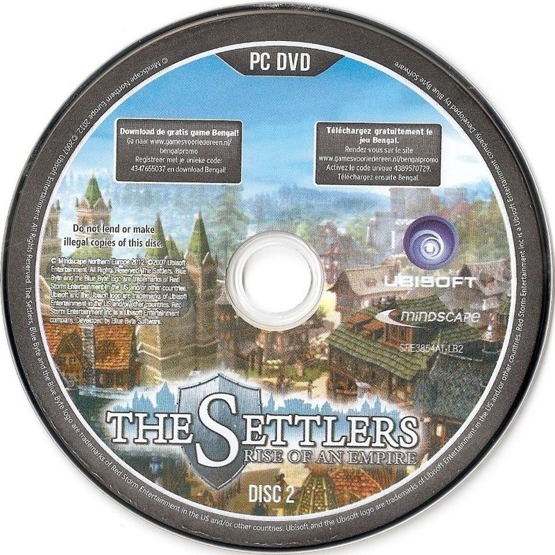 Media for The Settlers: Rise of an Empire - Gold Edition (Windows) (100% Hits release): Disc 2
