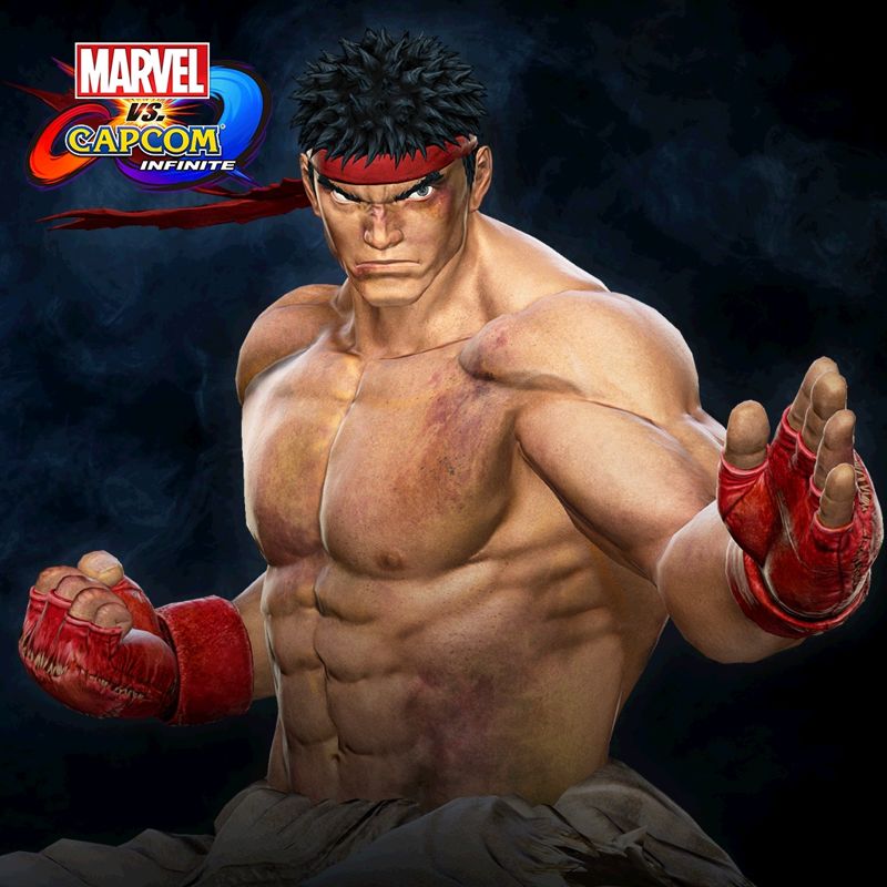 Front Cover for Marvel vs. Capcom: Infinite - Ryu Wanderer Costume (PlayStation 4) (download release)