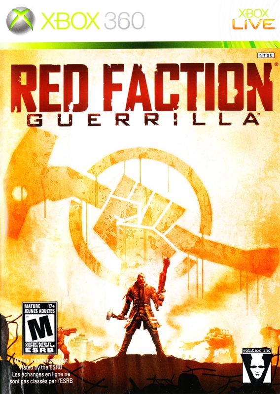 Front Cover for Red Faction: Guerrilla (Xbox 360)