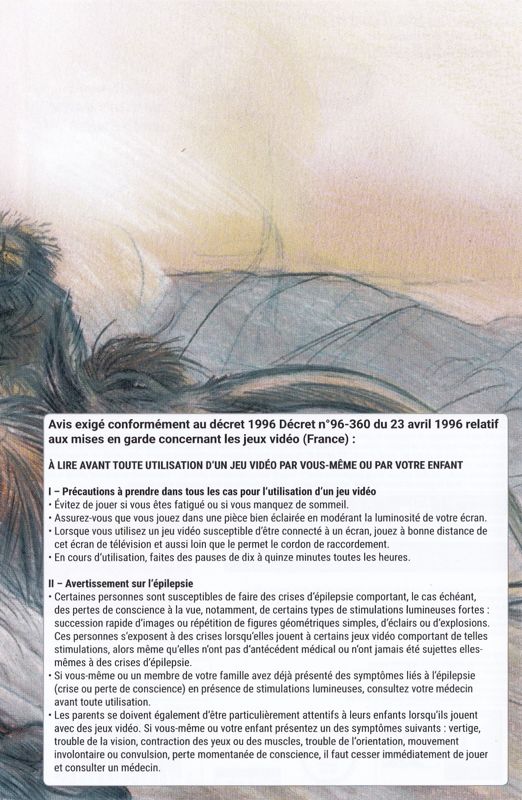 Inside Cover for Syberia (Nintendo Switch): Right