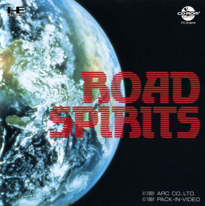 Front Cover for Road Spirits (TurboGrafx CD): Manual - Front