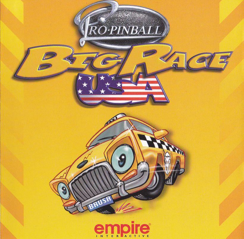 Other for Pro Pinball: Big Race USA (Windows): Jewel Case Insert - Front