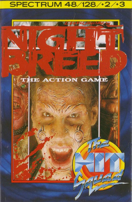 Front Cover for Clive Barker's Nightbreed: The Action Game (ZX Spectrum) (The Hit Squad release)