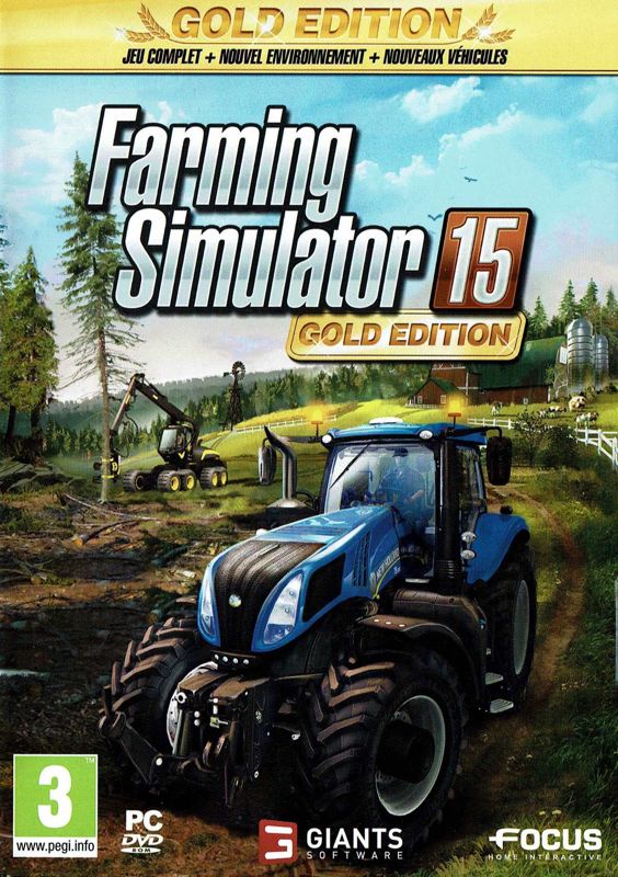 Farming Simulator 15: Gold Edition cover or packaging material