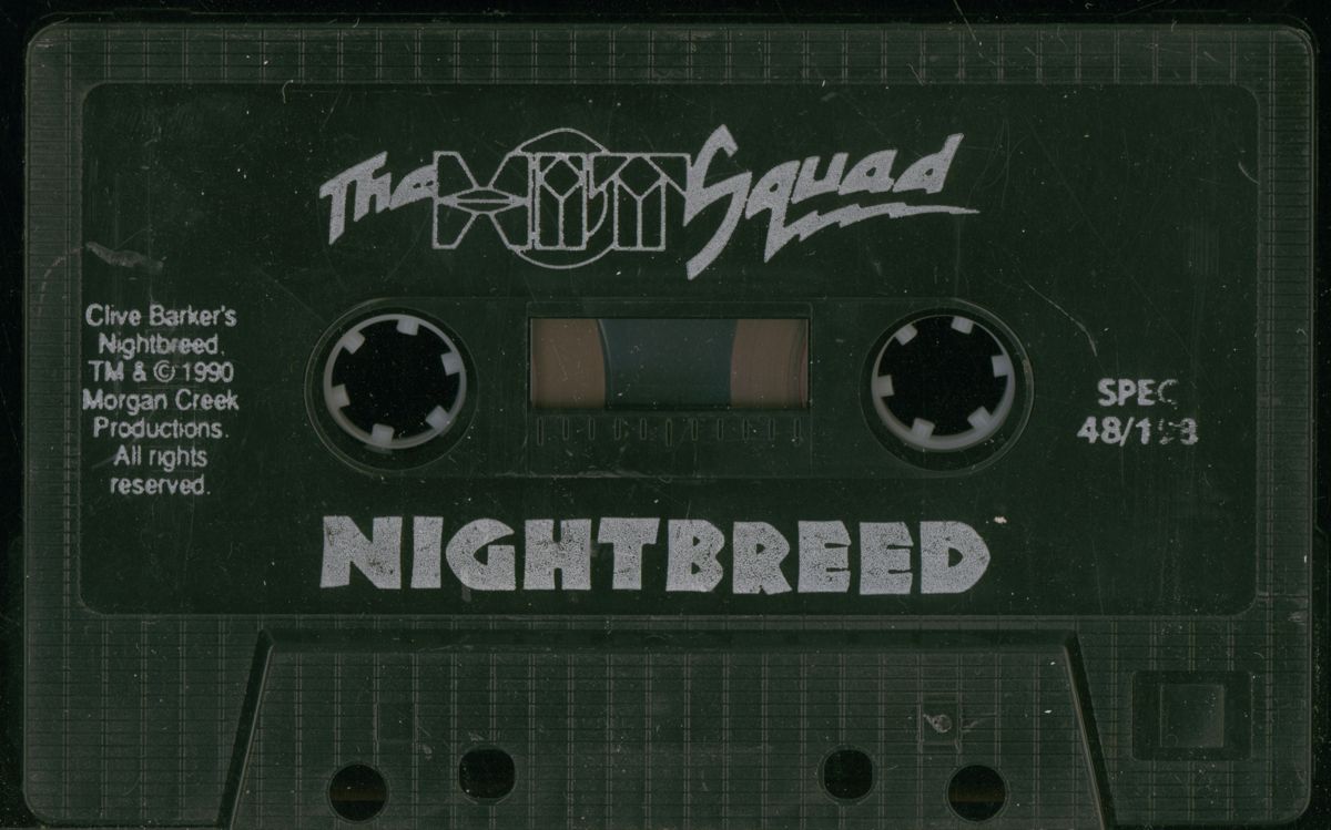Media for Clive Barker's Nightbreed: The Action Game (ZX Spectrum) (The Hit Squad release)