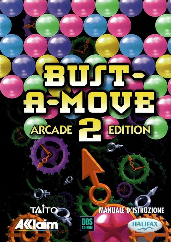Manual for Bust-A-Move Again (DOS): Front