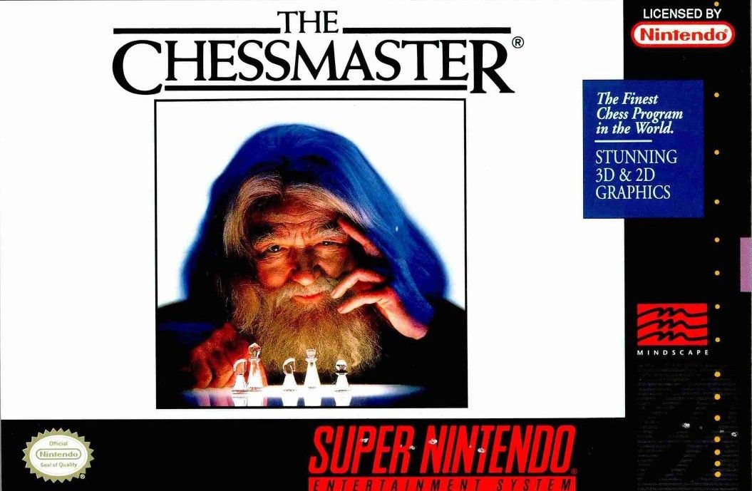 Front Cover for The Chessmaster (SNES)