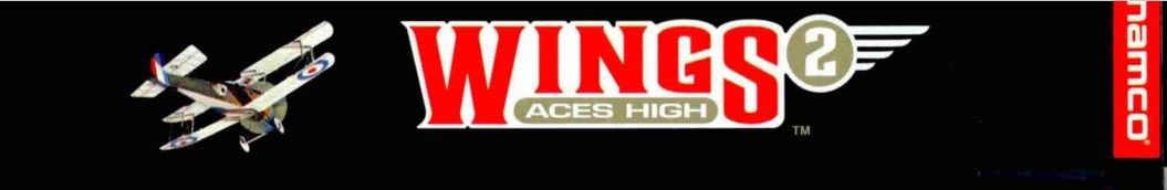 Spine/Sides for Wings 2: Aces High (SNES): Top