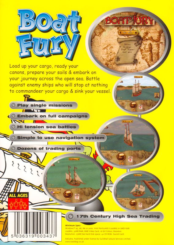 Boat Fury cover or packaging material - MobyGames