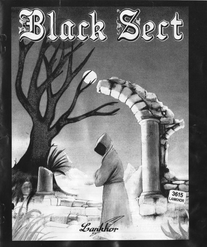 Manual for Black Sect (DOS): Front