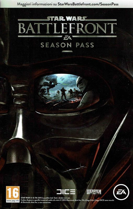 Extras for Star Wars: Battlefront (Windows): Season Pass - Front