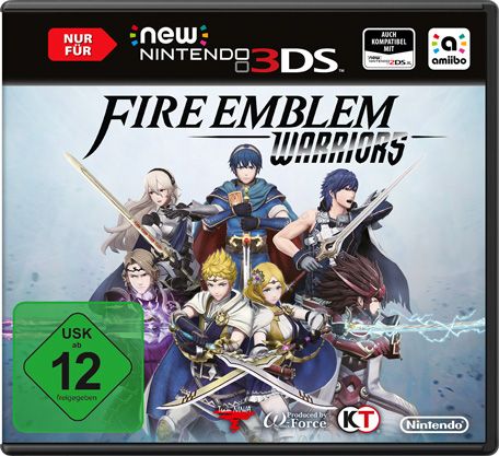 Front Cover for Fire Emblem: Warriors (New Nintendo 3DS) (download release)