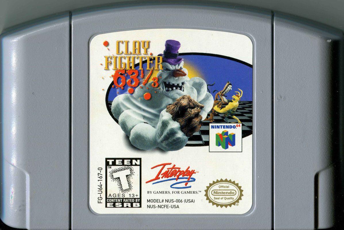ClayFighter 63 1/3 Box Shot for Nintendo 64 - GameFAQs