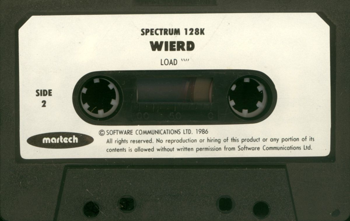 Media for The Planets (ZX Spectrum) (128K version): "Wierd"