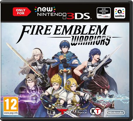 Front Cover for Fire Emblem: Warriors (New Nintendo 3DS) (download release)