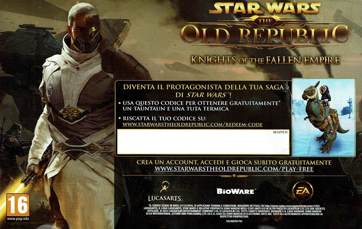 Advertisement for Star Wars: Battlefront (Windows): Back