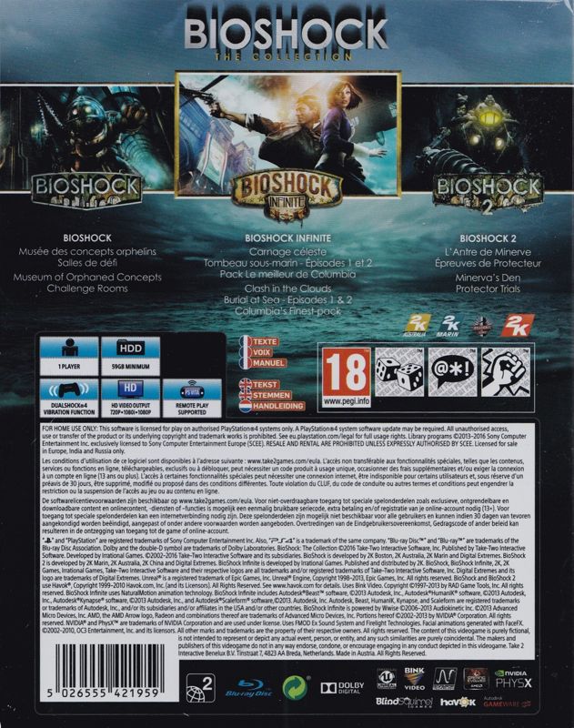 BioShock: The Collection - PlayStation 4: : Take 2