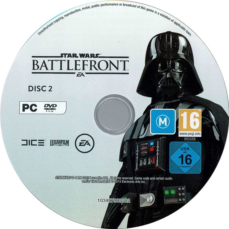 Media for Star Wars: Battlefront (Windows): Disc 2