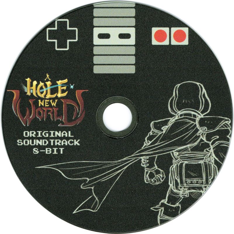 Soundtrack for A Hole New World (Linux and Macintosh and Windows) (Physical copy for Kickstarter / PayPal backers): 8-Bit