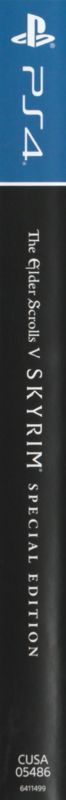 Spine/Sides for The Elder Scrolls V: Skyrim - Special Edition (PlayStation 4)