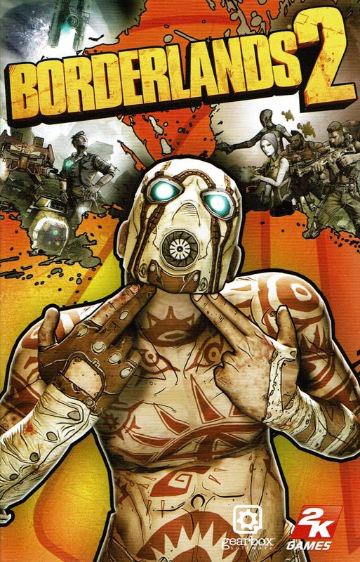 Manual for Borderlands 2 (Windows): Front