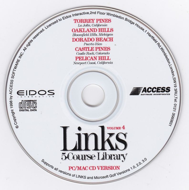 Media for Links: 5-Course Library - Volume 4 (Macintosh and Windows)