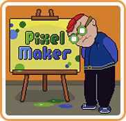 Front Cover for PixelMaker (Nintendo 3DS) (download release)