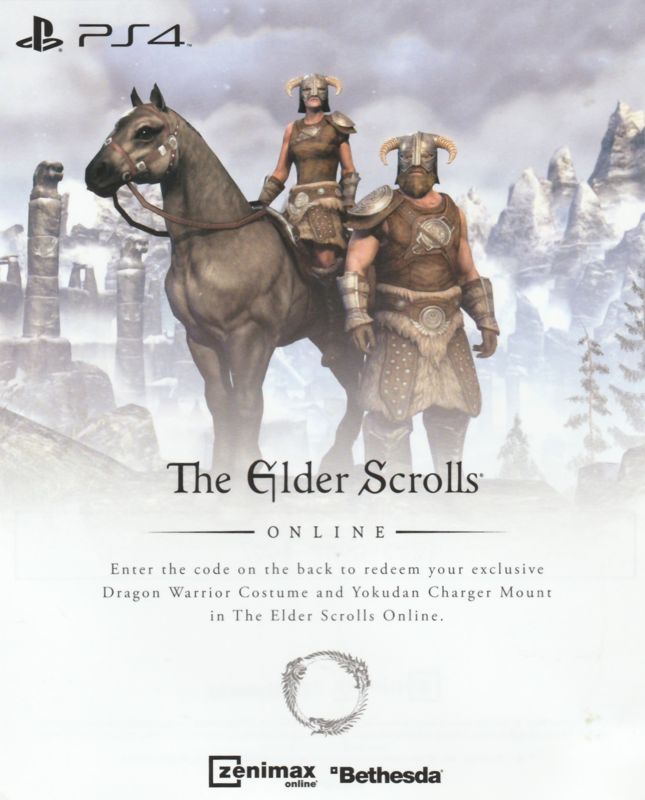 Other for The Elder Scrolls V: Skyrim - Special Edition (PlayStation 4): DLC Code - Front
