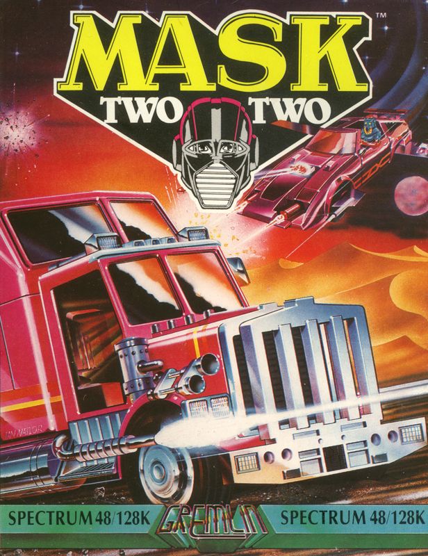 Front Cover for MASK Two Two (ZX Spectrum)