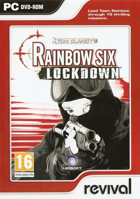 Front Cover for Tom Clancy's Rainbow Six: Lockdown (Windows) (Revival release)