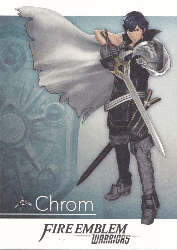 Extras for Fire Emblem: Warriors (Special Edition) (Nintendo Switch): Art Card - Chrom