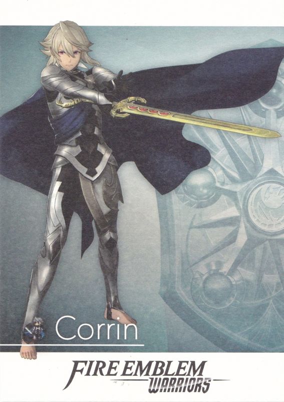 Extras for Fire Emblem: Warriors (Special Edition) (Nintendo Switch): Art Card - Corrin (Male)