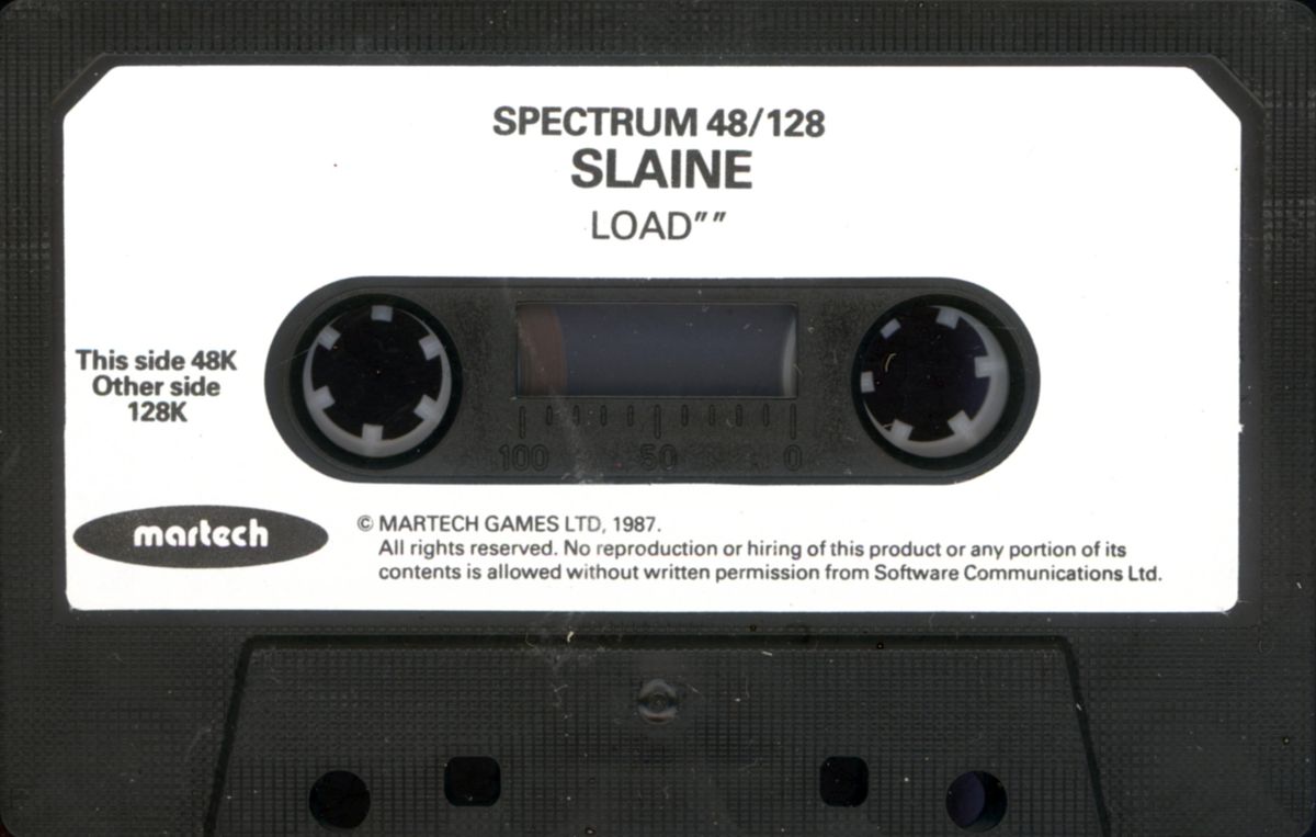 Media for Sláine (ZX Spectrum) (Jewel Case)