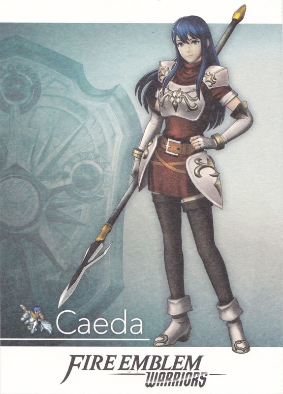 Extras for Fire Emblem: Warriors (Special Edition) (Nintendo Switch): Art Card - Caeda