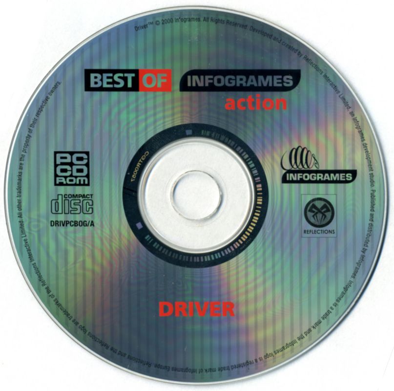 Media for Driver (Windows) (Best of Infogrames release)