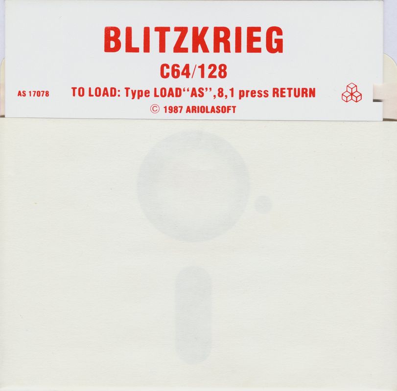 Media for Len Deighton's Blitzkrieg: The Game - From the Rise of Hitler to the Fall of England (Commodore 64)