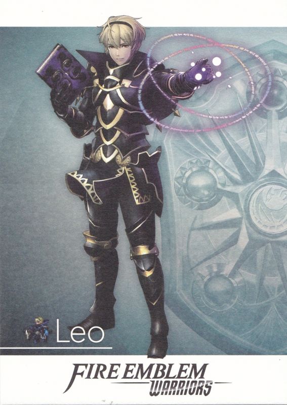 Extras for Fire Emblem: Warriors (Special Edition) (Nintendo Switch): Art Card - Leo