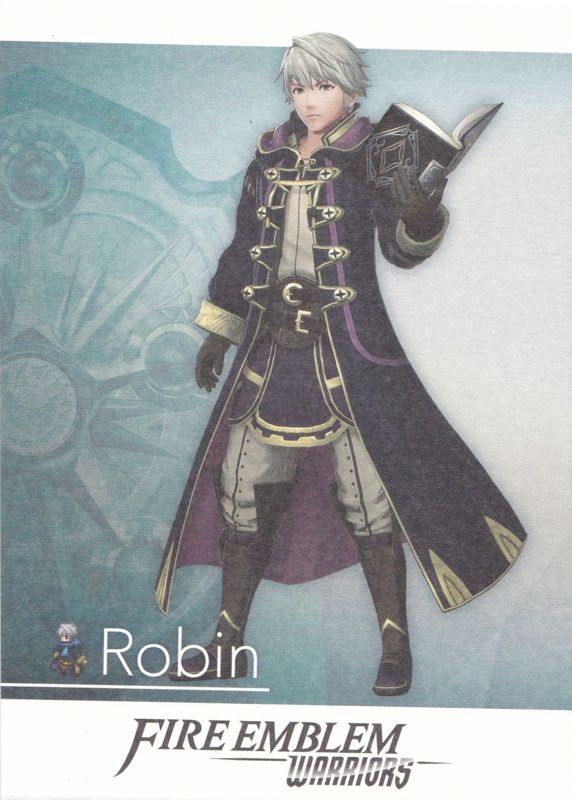 Extras for Fire Emblem: Warriors (Special Edition) (Nintendo Switch): Art Card - Robin (Male)